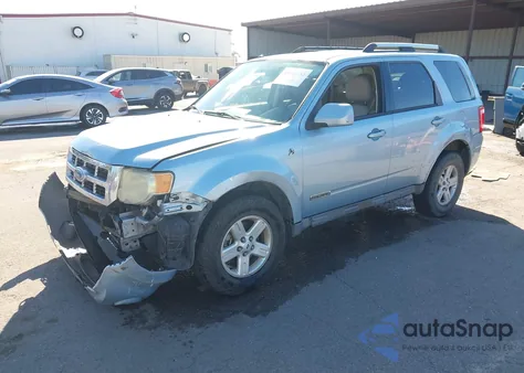 2008 Ford Escape Hybrid z USA, uszkodzony, nr VIN 1FMCU49HX8KD75973